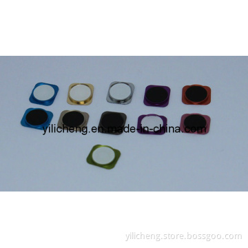Home Button Side Aluminum Key Repair + Holder Rubber Gasket for iPhone5 5g